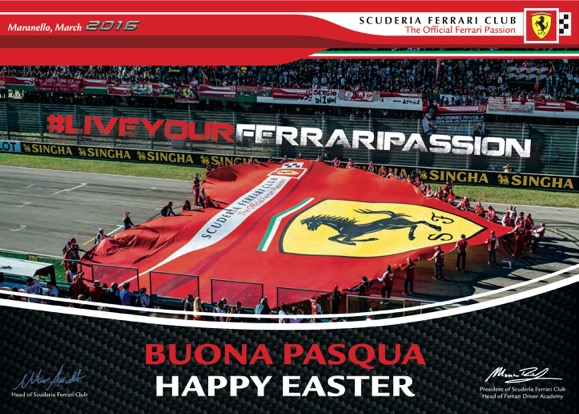 Scuderia Ferrari Club - HAPPY EASTER 2016
