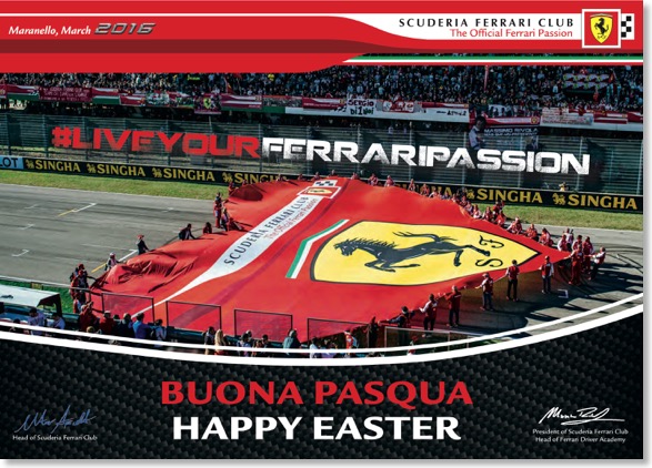 Scuderia Ferrari Club - HAPPY EASTER 2016